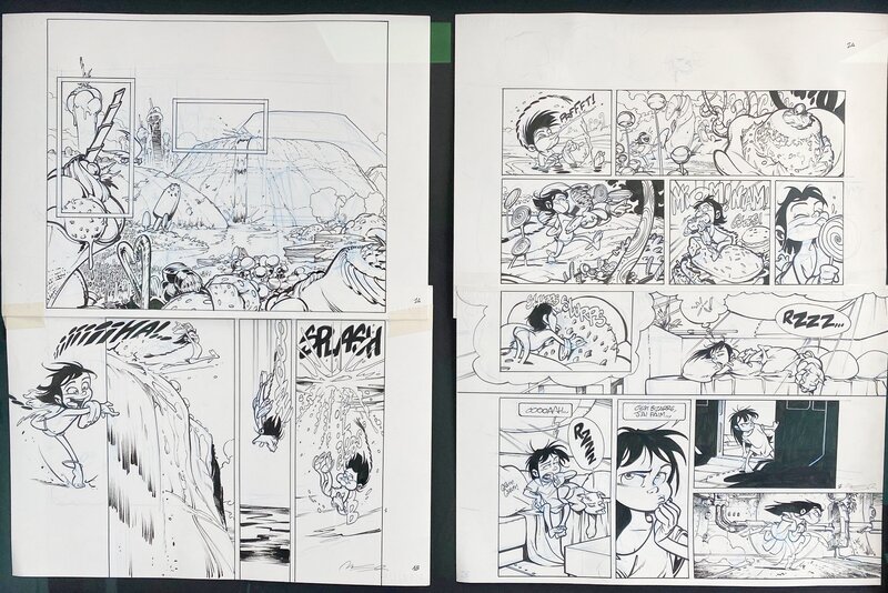 Jose Luis Munuera, Planches 1 et 2 du tome 3 