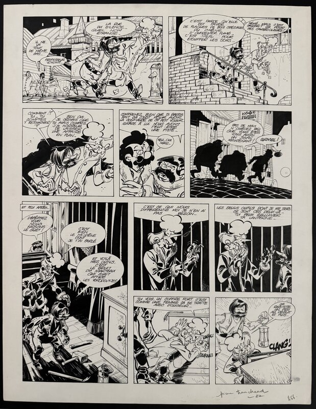 Pierre Tranchand, Bastos et Zakousky - La Piste des Jigans - Comic Strip