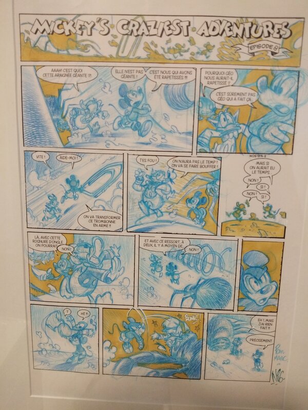 Nicolas Kéramidas, Mickey's Craziest Adventures - Comic Strip