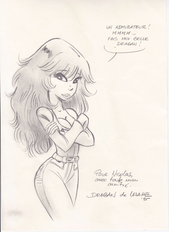 Rubine par Dragan De Lazare - Dédicace