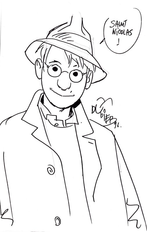 Alain Dodier, Jérôme K. Jérôme Bloche - Sketch