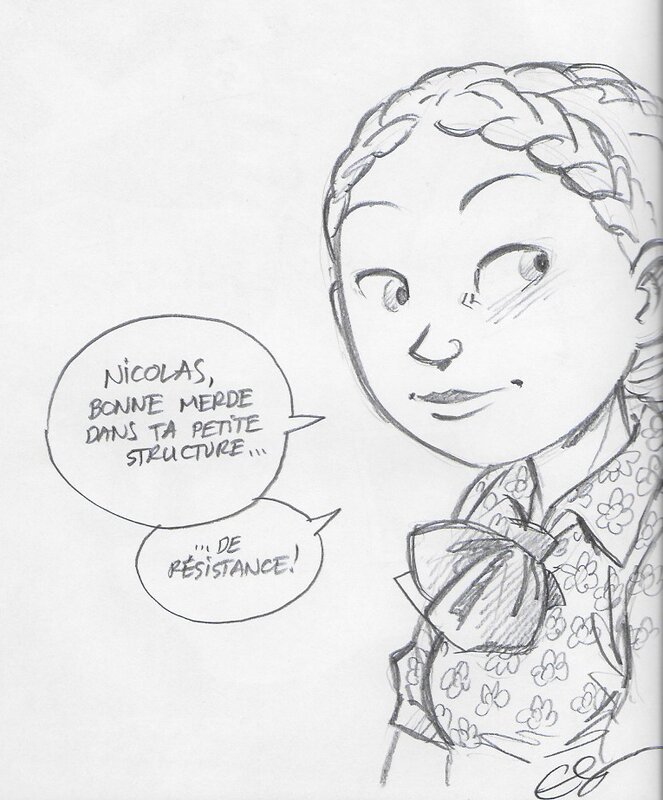 Benoît Ers, Les Enfants de la résistance - Dédicace