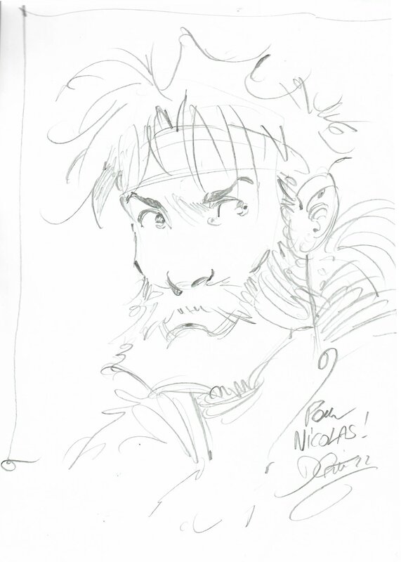 Bragon par David Etien - Dédicace