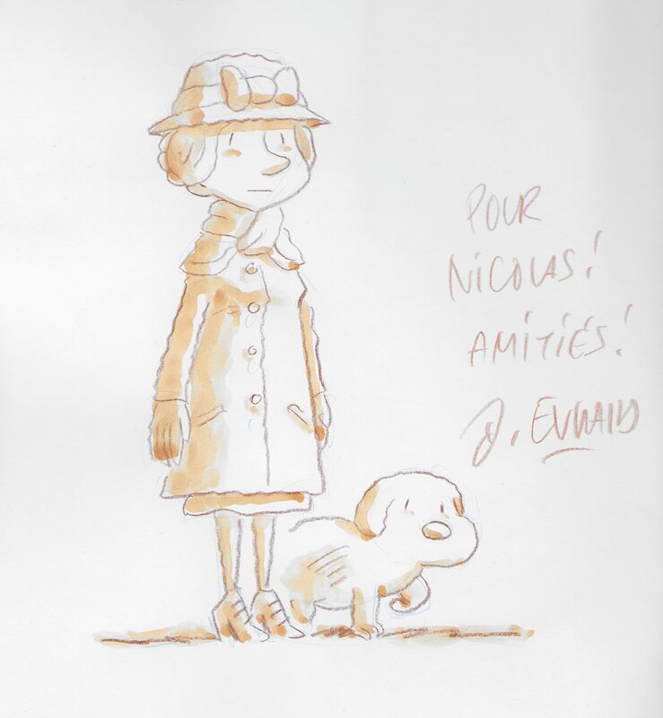 Irena par David Evrard - Dédicace