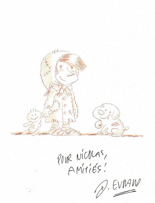 Irena par David Evrard - Dédicace