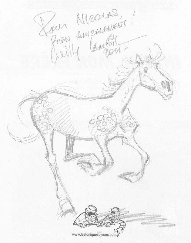 Arabesque par Willy Lambil - Dédicace