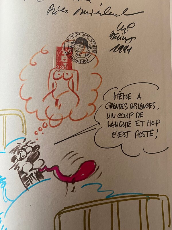 Mic Delinx, illustration originale, 