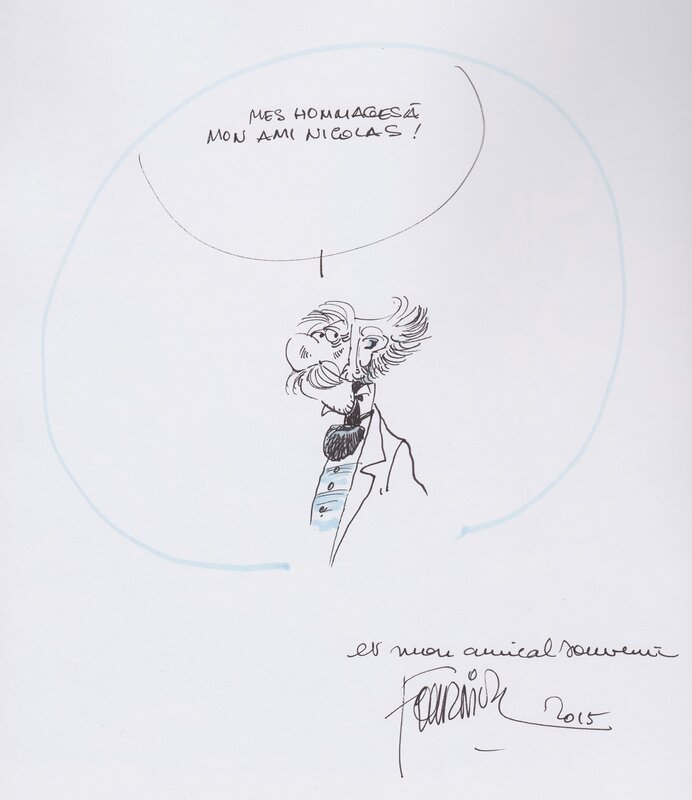 Champignac by Jean-Claude Fournier - Sketch