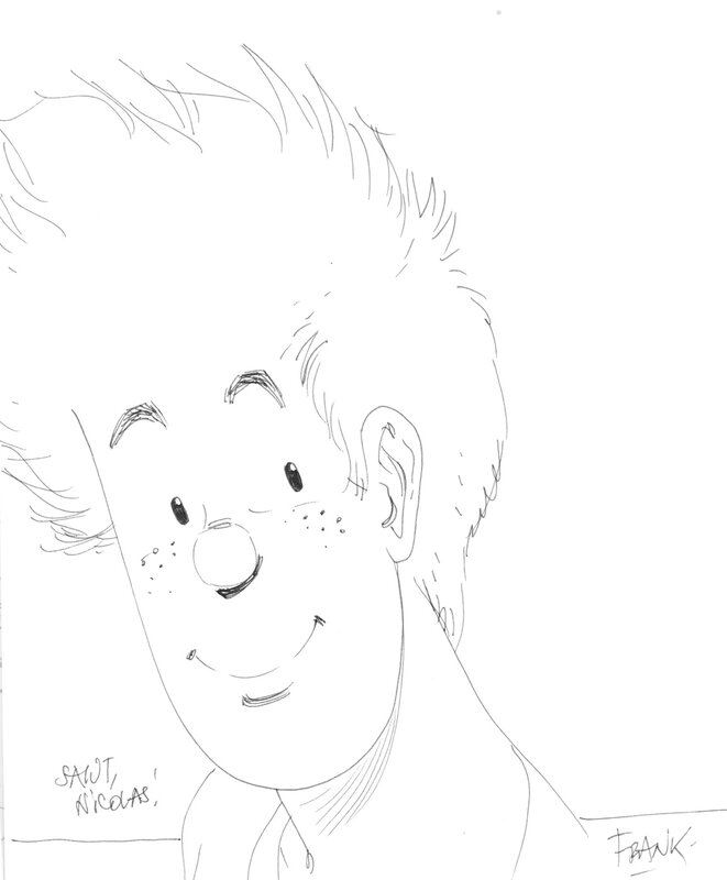 Broussaille par Frank Pé - Dédicace