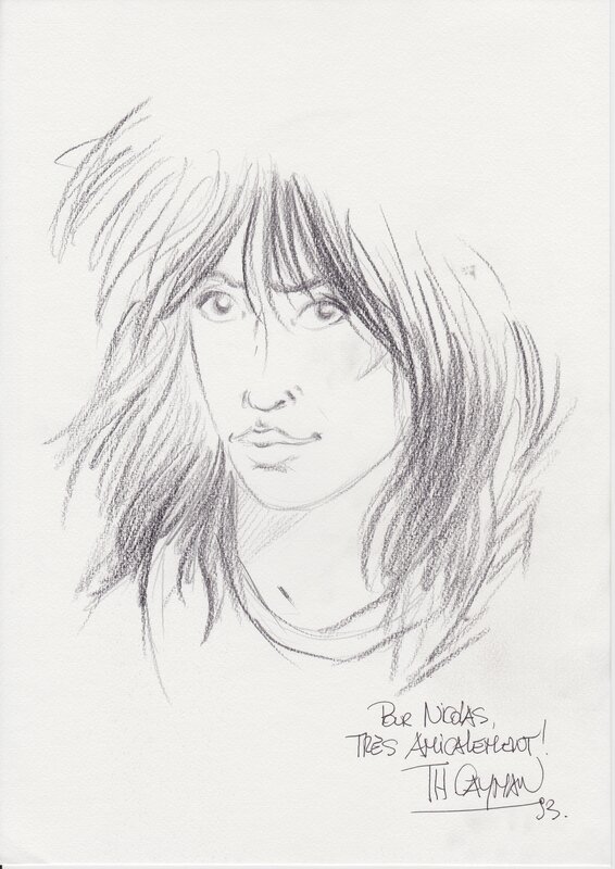 Sylvain de Rochert by Thierry Cayman - Sketch