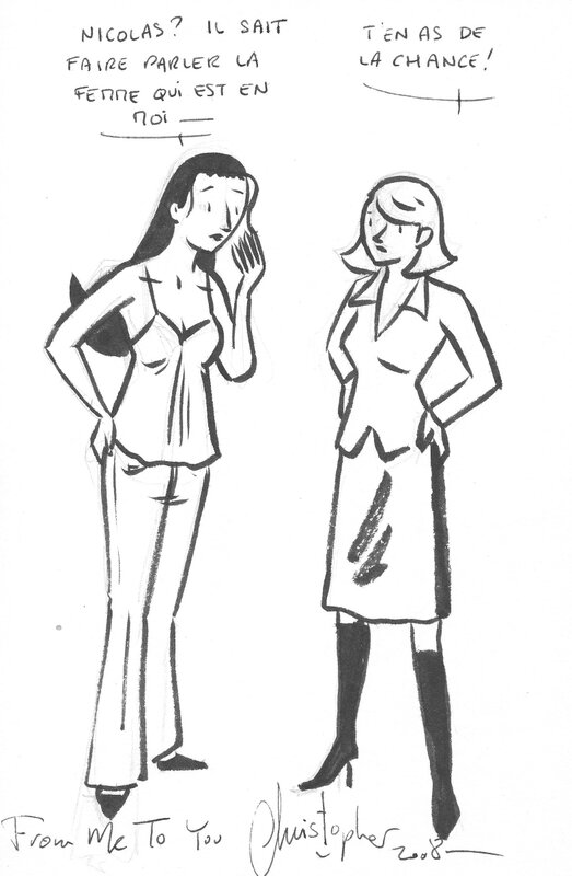 Les filles by Christopher - Sketch