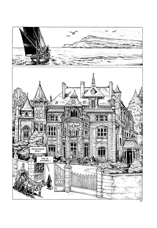 For sale - Lionel Richerand, Bertrand Santini, Hubert, Lionel Richerand - L'esprit de Lewis Tome 1 page 13 - Comic Strip