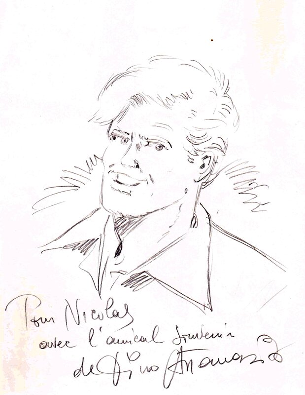 Bill Ballantine by Dino Attanasio - Sketch