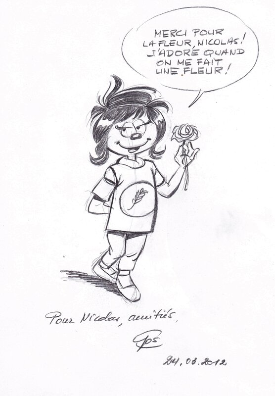 Un(E) Galaxien(ne) by Gos - Sketch