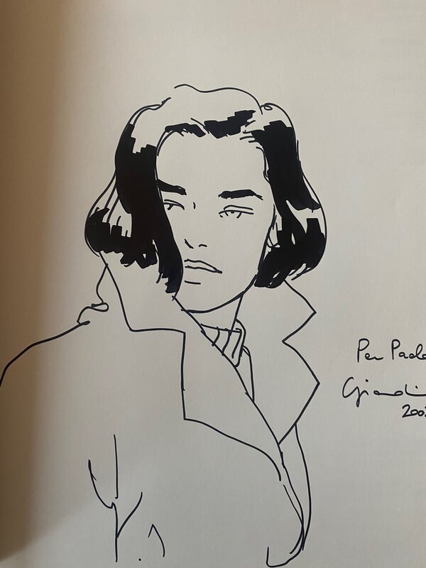 Vittorio Giardino, illustration originale, Max Fridman, 