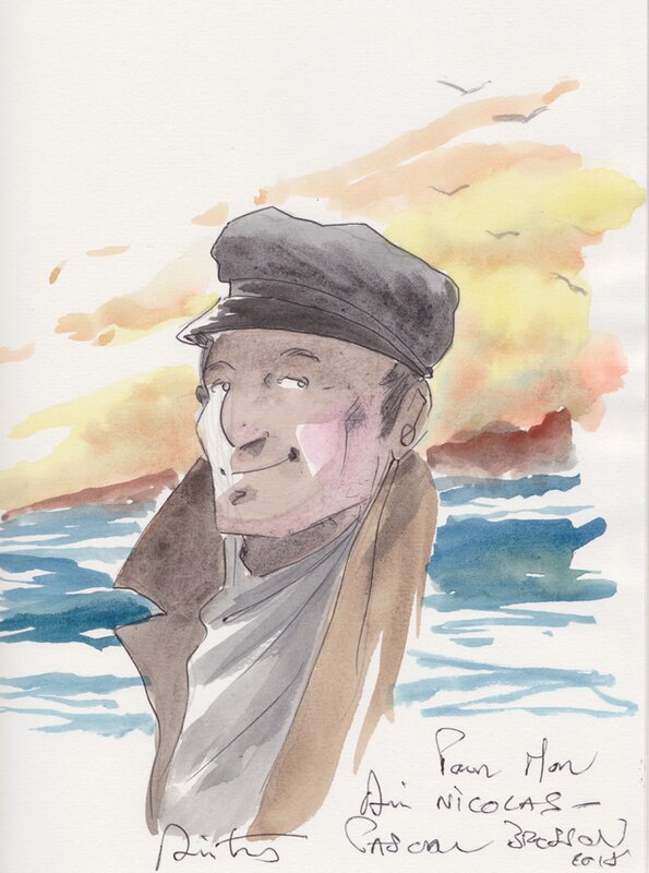 Un marin par Pascal Bresson - Dédicace