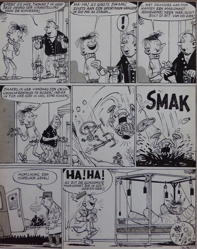 Thomas Pips by Buth - Comic Strip