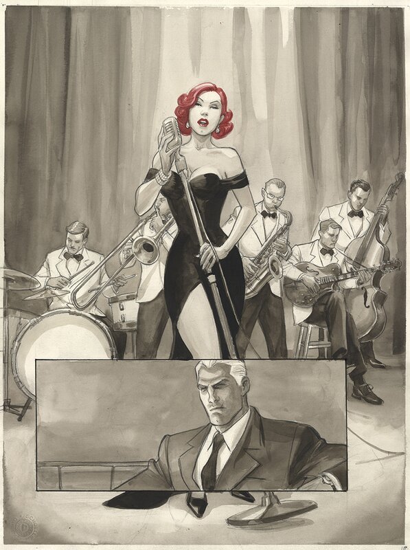 Noir Burlesque 2 by Enrico Marini - Comic Strip