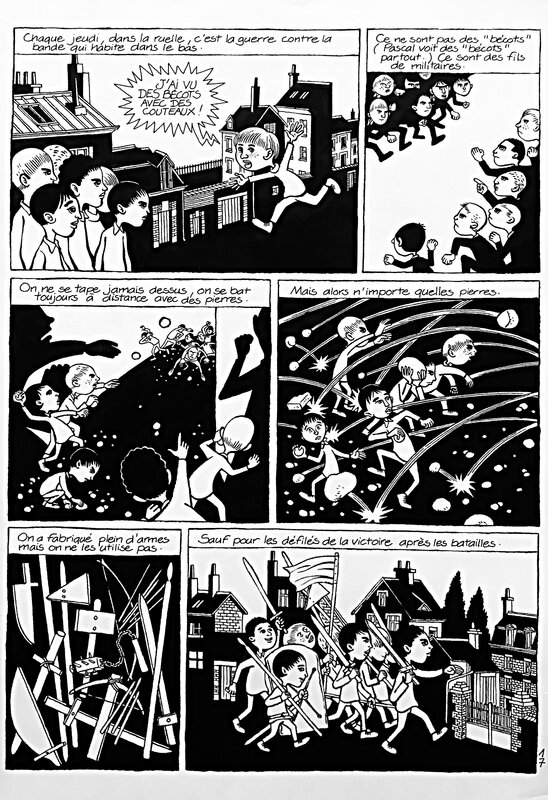 David B., Ascension du Haut Mal p17 - Comic Strip