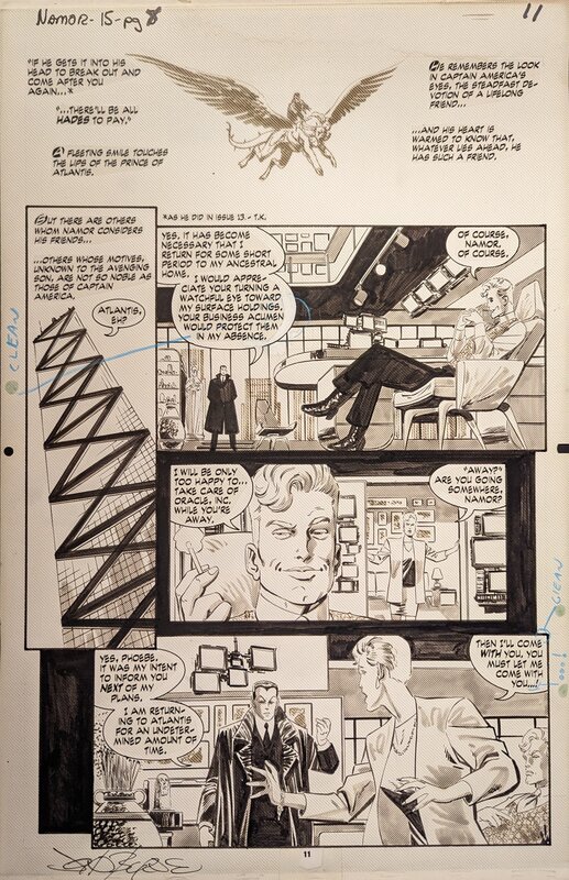 John Byrne, Namor, the Sub-Mariner #15 - Into The Savage Land, page 8 - Comic Strip
