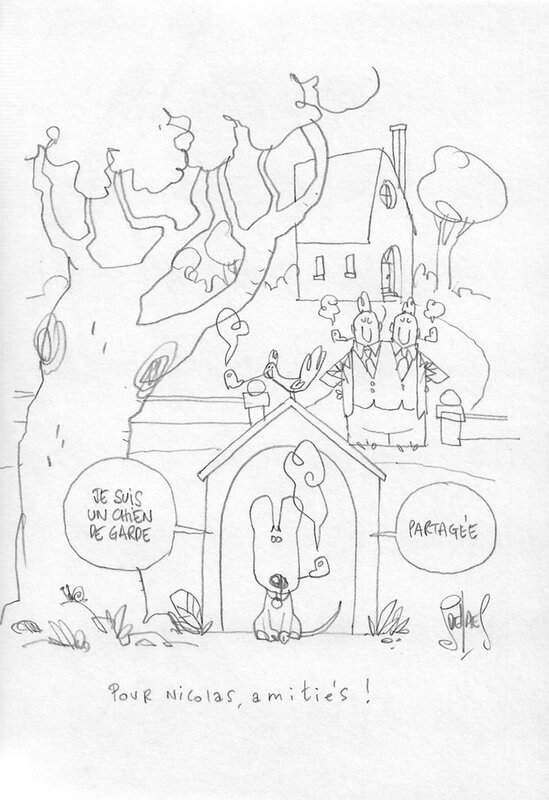 Frères Siamois par Serge Dehaes - Dédicace