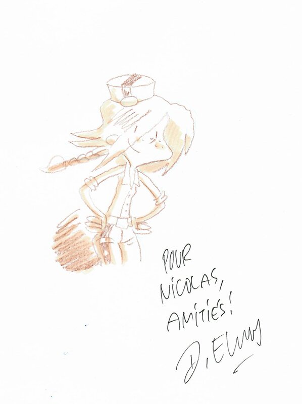 Les Amis de Spirou par David Evrard - Dédicace