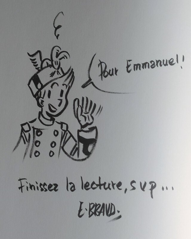 Émile Bravo, L'espoir malgré tout Tome1_2022Dec04 - Sketch