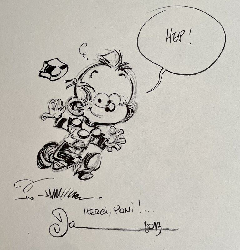 Le Petit Spirou by Dan Verlinden - Original Illustration