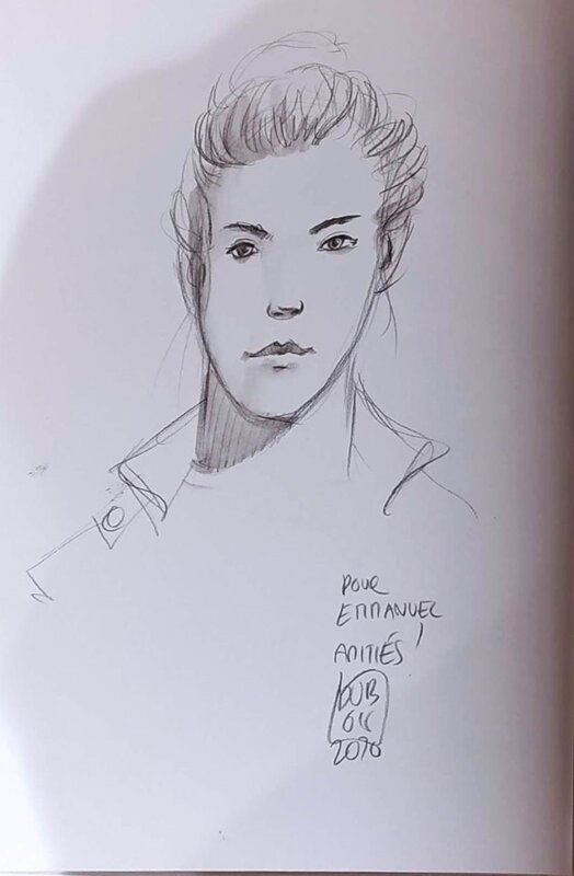 Christophe Dubois, Terre tome1_2020Aout29 - Dédicace