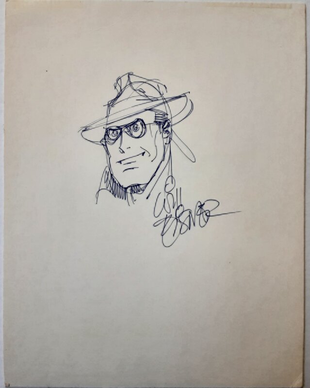 The Spirit by Will Eisner - Sketch