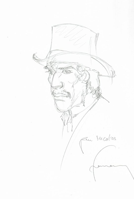 Duke par Hermann - Dédicace