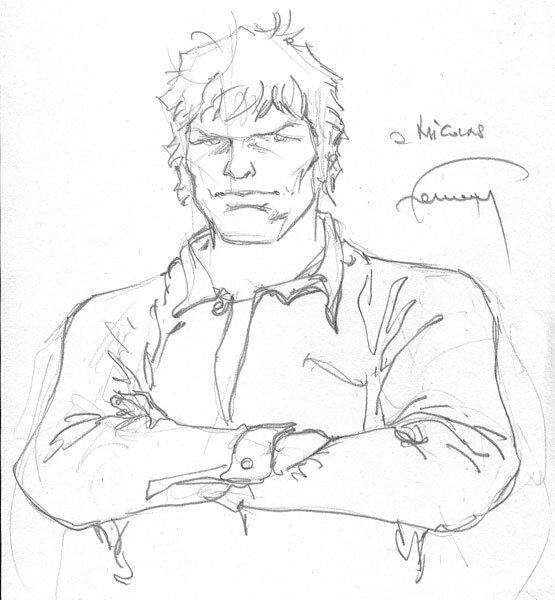 Jeremiah par Hermann - Dédicace