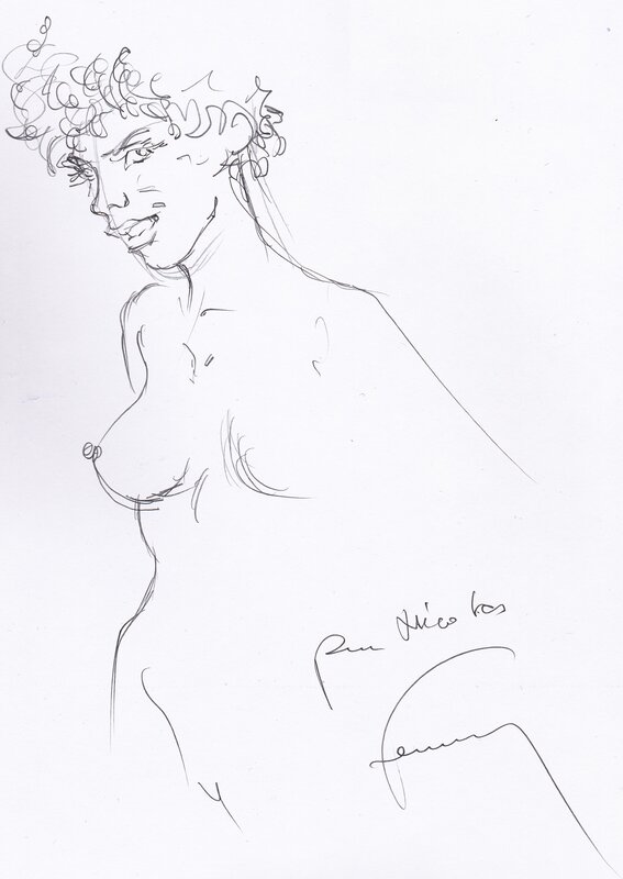 Retour au Congo by Hermann - Sketch