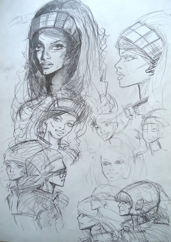 Two by Ugo, Ugoti, unknown - Original art