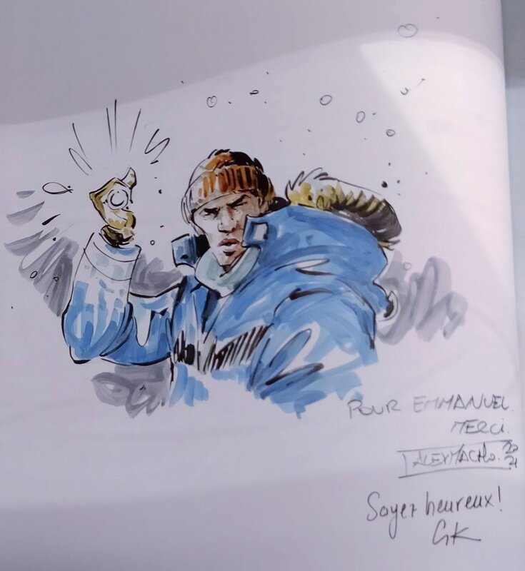 Alex Macho, Garluk Aguirre, Féroce tome1_2021Oct10 - Sketch