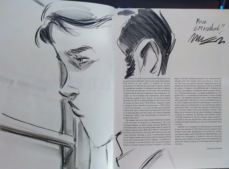 Jose Luis Munuera, Bartleby le scribe_2022Oct15 - Sketch