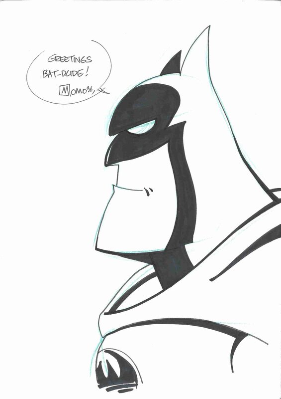 Batman par Alain Mauricet - Dédicace