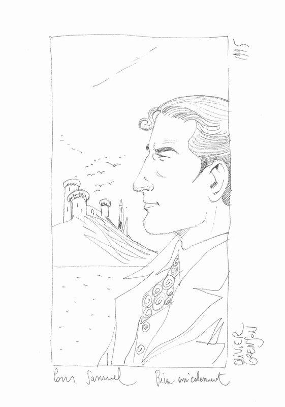 Carland Cross par Olivier Grenson - Dédicace