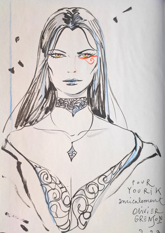 Olivier Grenson, Niklos Koda T.7 Magie blanche - Sketch