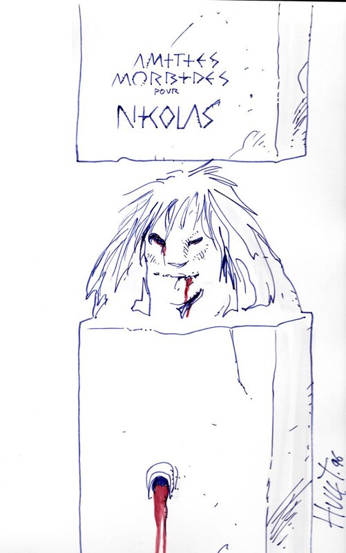 Etat Morbide par Daniel Hulet - Dédicace