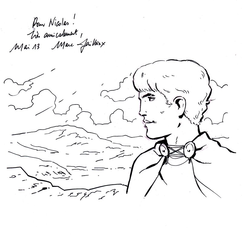 Alix par Marc Jailloux - Dédicace