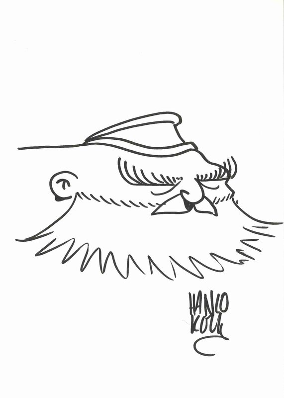 Gilles de Geus by Hanco Kolk - Sketch
