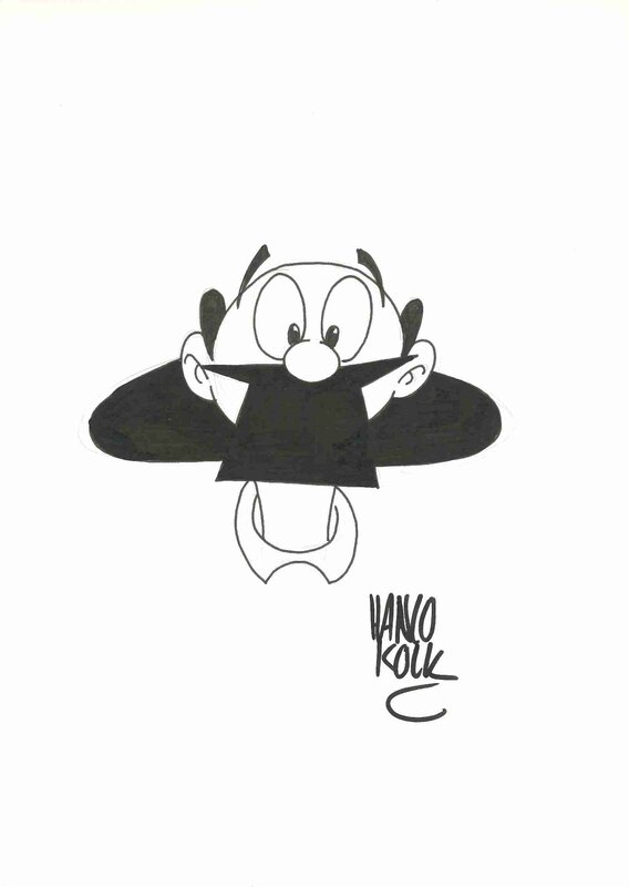 Gilles de Geus by Hanco Kolk - Sketch
