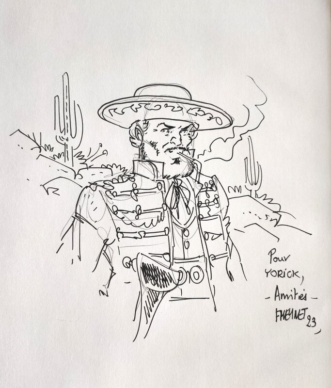 Félix Meynet, Sauvage T.1 Les damnés d'Oaxaca - Dédicace