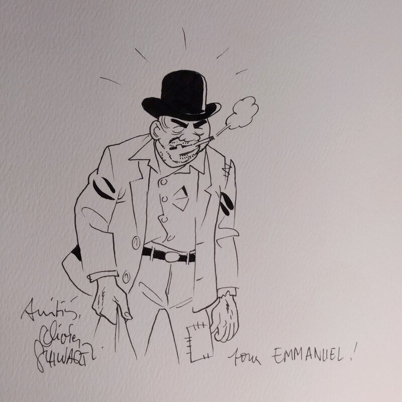 Olivier Schwartz, Atom Agency tome2 2022Nov05 - Sketch