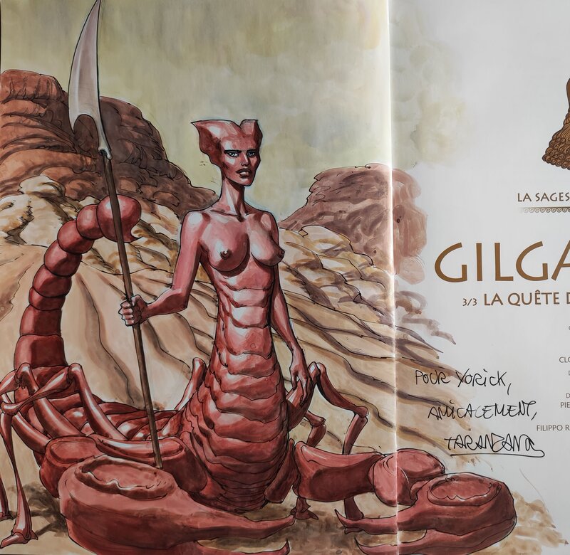 Pierre Taranzano, Gilgamesh T.3 La quête de l'immortalité - Sketch
