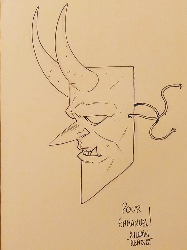 Sylvain Repos, Yojimbot tome2_2022Fev12 - Sketch