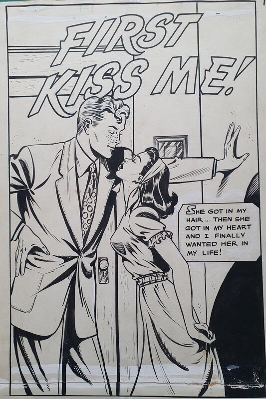 First Kiss Me par Iger Studio - Planche originale