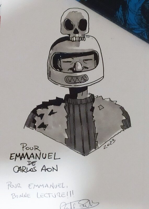 Carlos Aon, Rodolfo Santullo, Le dormeur 2023Fev04 - Sketch