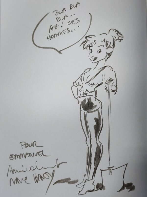 Marc Hardy, Pierre Tombal tome17_11Fev2023 - Sketch
